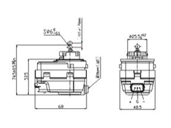 Leveling Motor 204AZ12V1