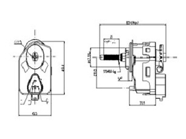 Leveling Motor 205AZ12V1