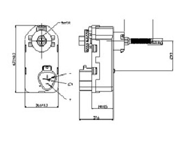 Leveling Motor 206AZ12V1